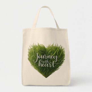 Journey with Heart – Grocery Tote Bag
