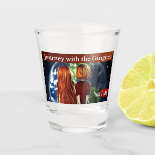 Journey With The Gingers - Shot Glass