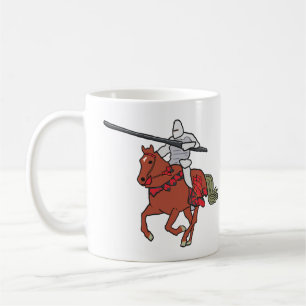 Jousting Knight Coffee Mug