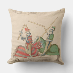 Jousting Knights Cushion