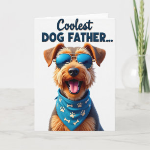 Jovial Canine Fathers Day Card