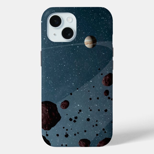 Jovian Trojans Asteroids. Case-Mate iPhone Case (Back)