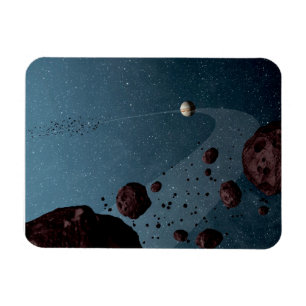 Jovian Trojans Asteroids. Magnet