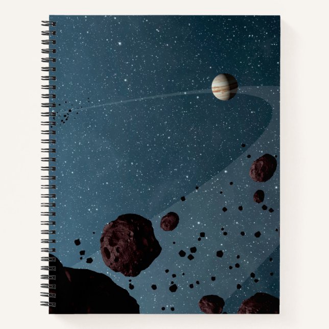 Jovian Trojans Asteroids. Notebook (Front)