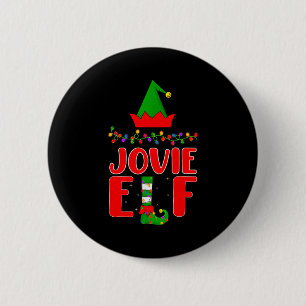 Jovie Elf Matching Family Lighting Christmas 6 Cm Round Badge