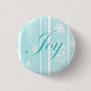 Joy 3 Cm Round Badge