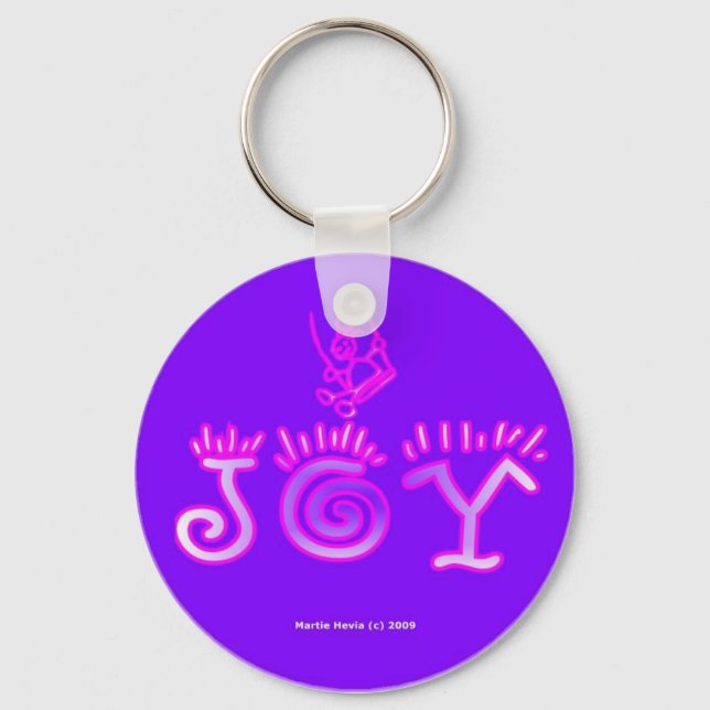 Joy (3a1) Keychain (Front)