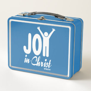 JOY, 4FAITH - METAL LUNCH BOX