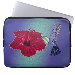 Joy and a Hummingbird Laptop Sleeve