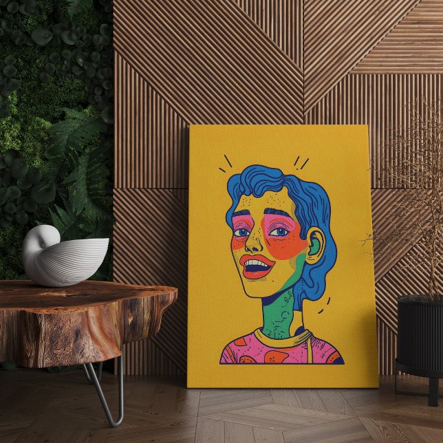 Joy And Happiness Creative Wall Art Poster (Joy and happiness wall art design)