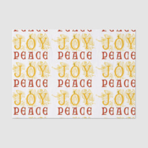 Joy And Peace Tissue Paper
