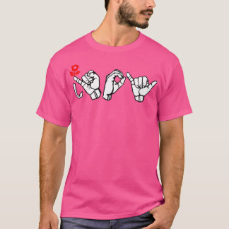 JOY ASL Sign Language Design 4 T-Shirt