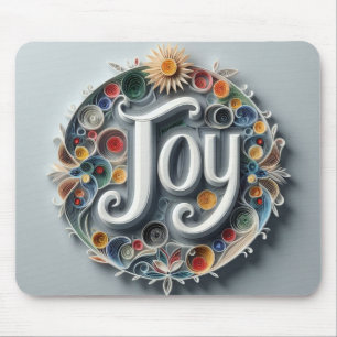 “Joy at Your Fingertips Mouse Pad