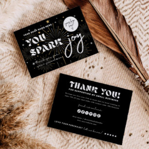 Joy Business Branding Shop Thank You Product Card