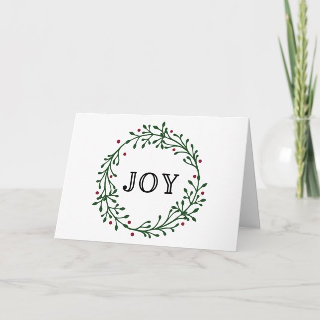 Joy Card (Front)