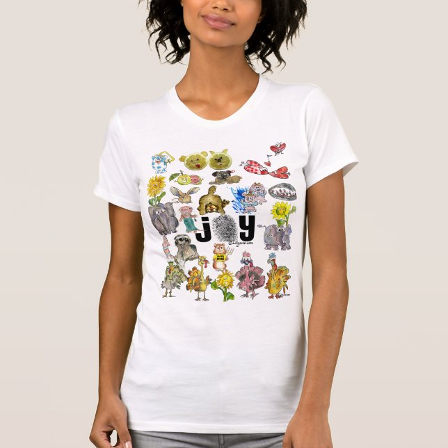 Joy Cartoons T-shirt (Front)