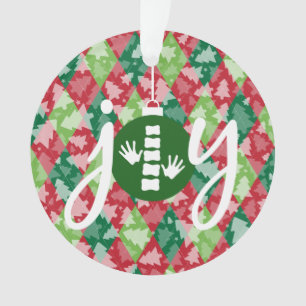 JOY Chiropractic/Chiropractor Christmas Ornament