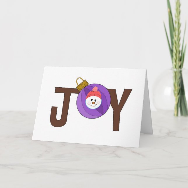 Joy - Christmas card (Front)