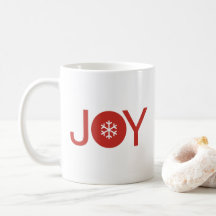 Joy Christmas Coffee Mug