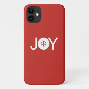 Joy Christmas Red iPhone 11 Case