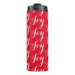 Joy Christmas Thermal Tumbler