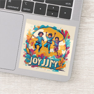 Joy Custom-Cut Vinyl Sticker