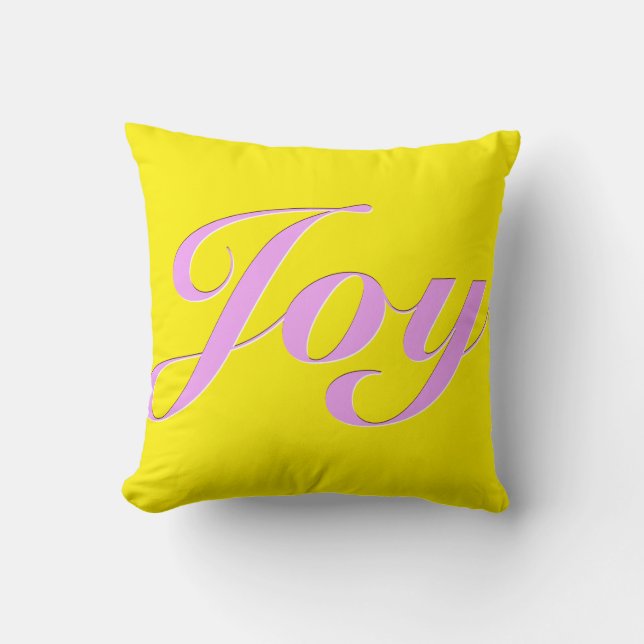 Joy Customisable Cushion (Front)