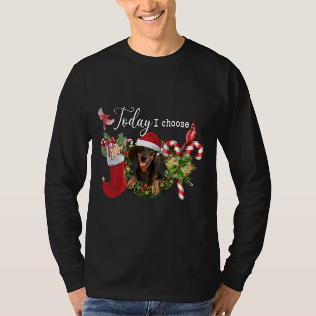 Joy Dachshund T-Shirt (Front)
