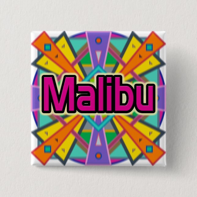 Joy Design "Malibu" Button (Front)