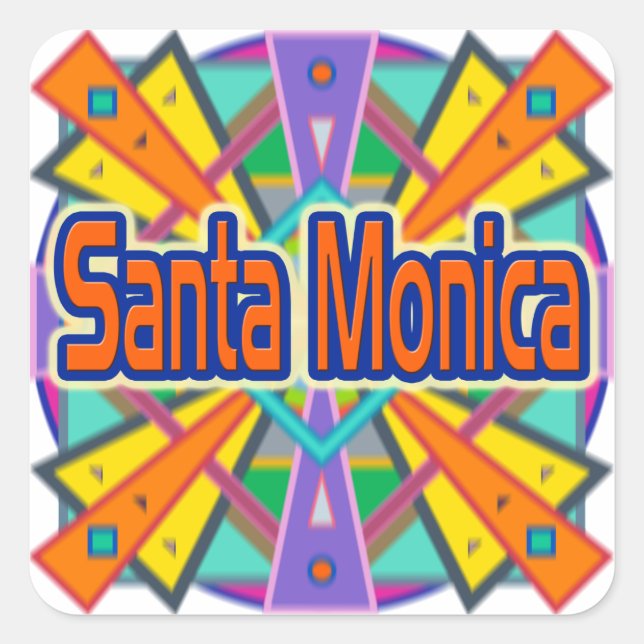 Joy Design "Santa Monica" Stickers (Front)