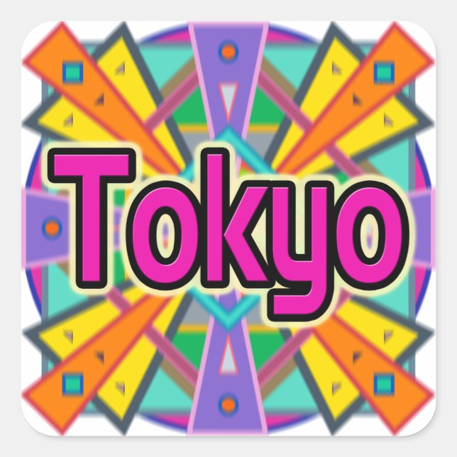 Joy Design "Tokyo" Stickers (Front)