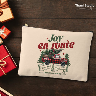 Joy en route Christmas Begins Truck & X-Mas Tree Accessory Pouch
