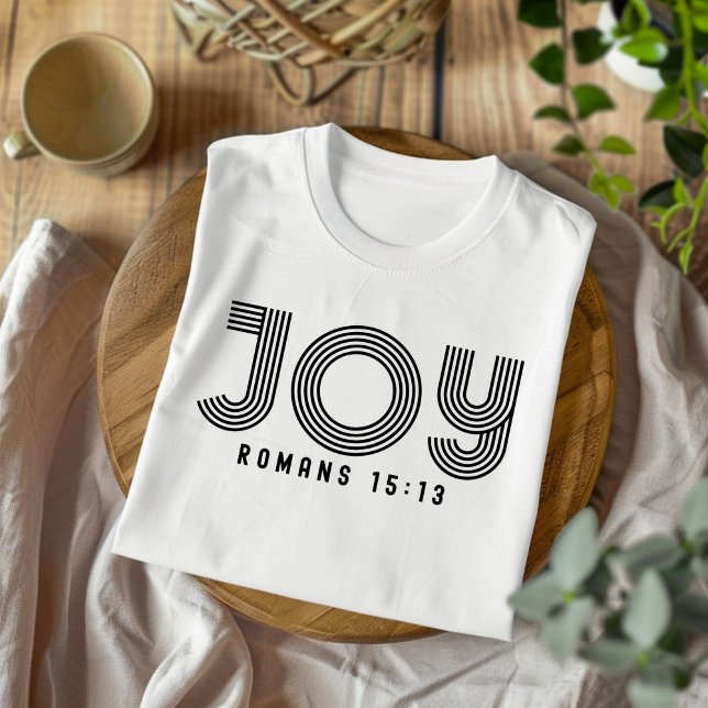 Joy for Men and Women Christian T-Shirt (Creator Uploaded)