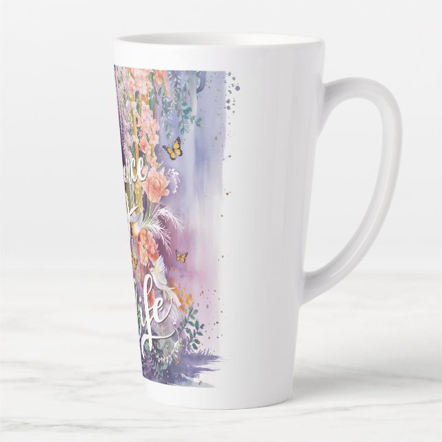 Joy From Life Latte Mug (Right)