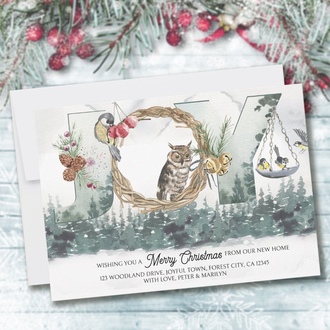 Joy from New Home Woodland Forest Nature Moving Announcement (Creator Uploaded)