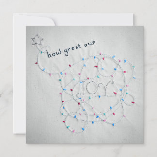 JOY Greeting Card