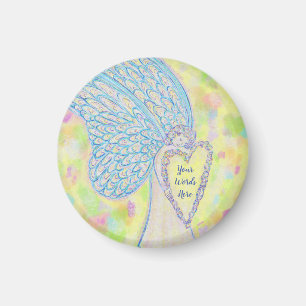 Joy Guardian Angel Art Custom Fridge Magnets