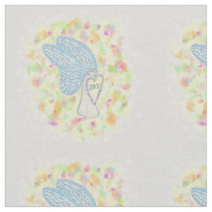 Joy Guardian Angel Fabric Art Material