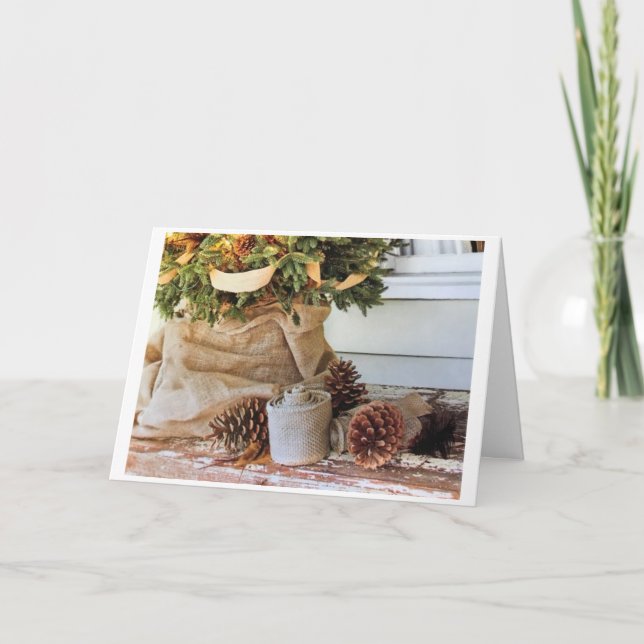 *JOY & HAPPINESS THIS CHRISTMAS HOLIDAY SEASON* CARD (Front)