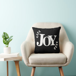 Joy Happy Festive Cushion