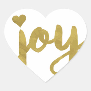 Joy Heart Sticker