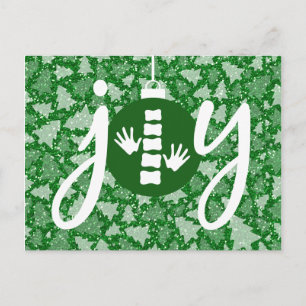 JOY Holiday Christmas Chiropractic Postcard