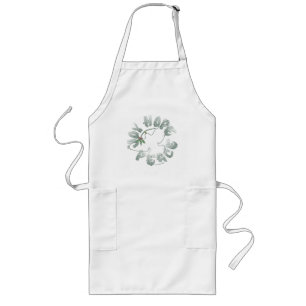 Joy Hope Peace Dove Holiday Long Apron