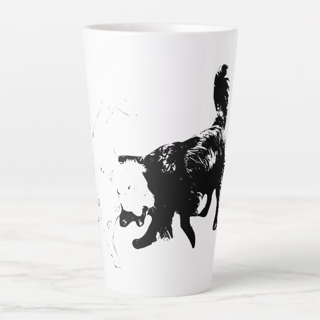 Joy in Full Motion Latte Mug (Front)