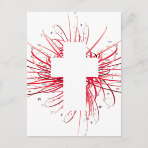 JOY! in the Cross Postcard