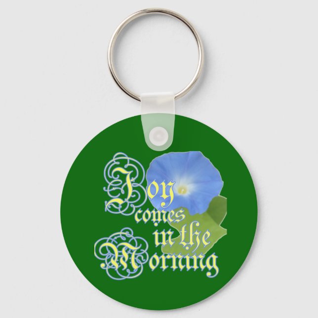 Joy in the Morning Key Ring (Front)