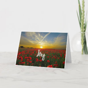 Joy Inspirational Blank Note Card