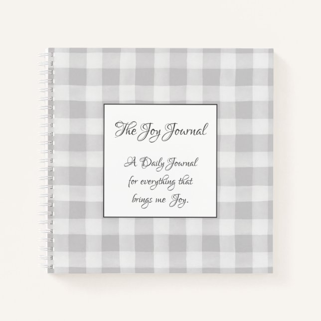 Joy Journal Notebook (Front)