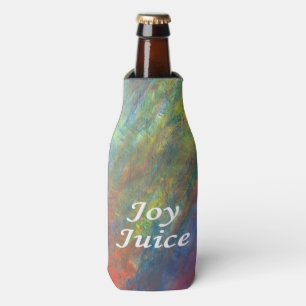 Joy Juice Script Adult Alcohol Beverage Humour Bottle Cooler