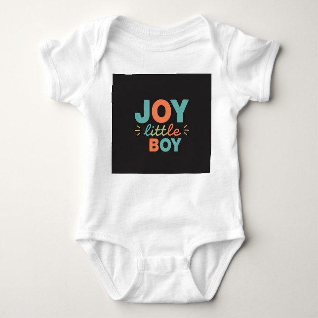 joy little boy Shirts for kids (Front)